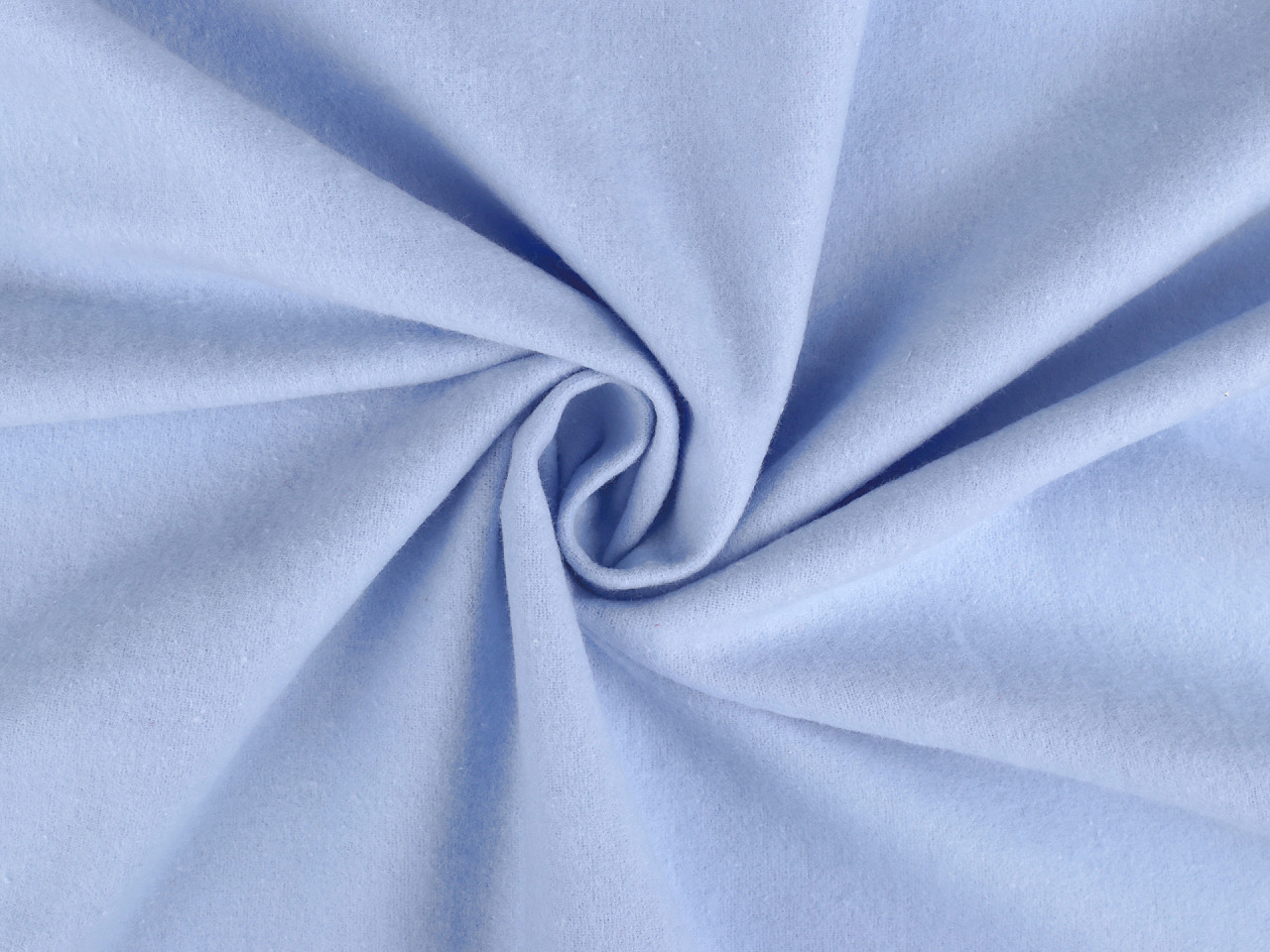 Cotton flannel fabric - Blue ice (1 Meter)