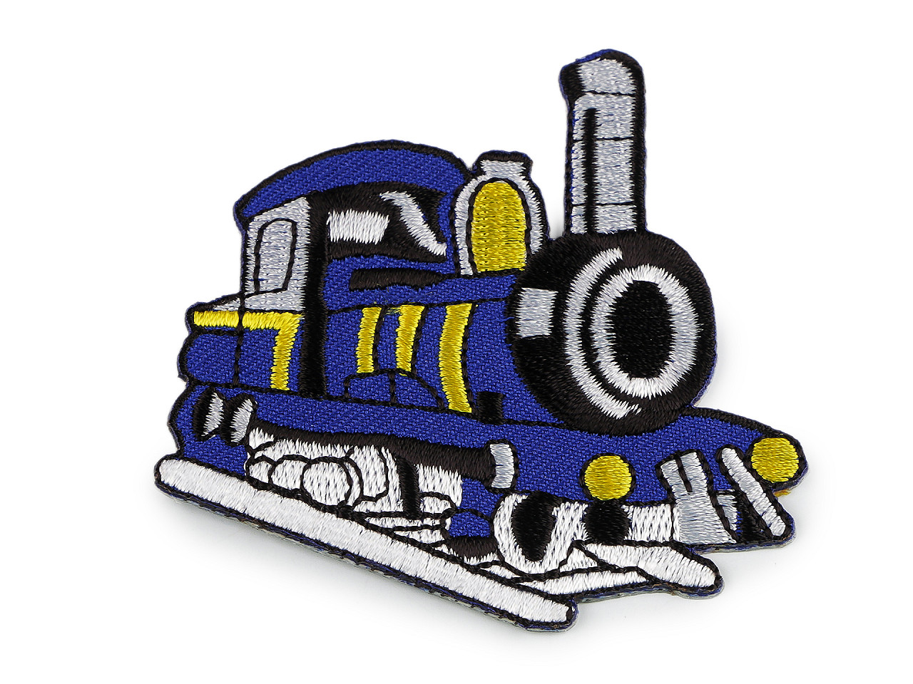 Iron on patch car, tractor, boat - Yellow light (1 Piece)