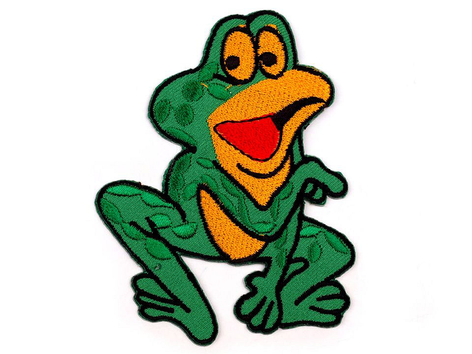 Iron on patch car, tractor, boat - Yellow light (1 Piece)