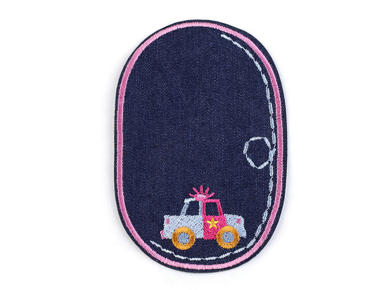 Denim iron on patch - Pastel green (10 Pieces)