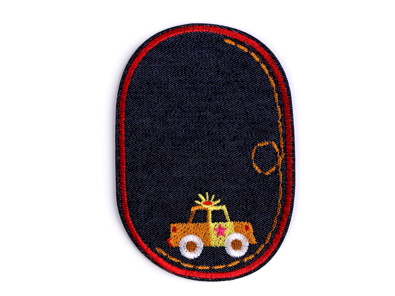 Denim iron on patch - Pastel green (10 Pieces)