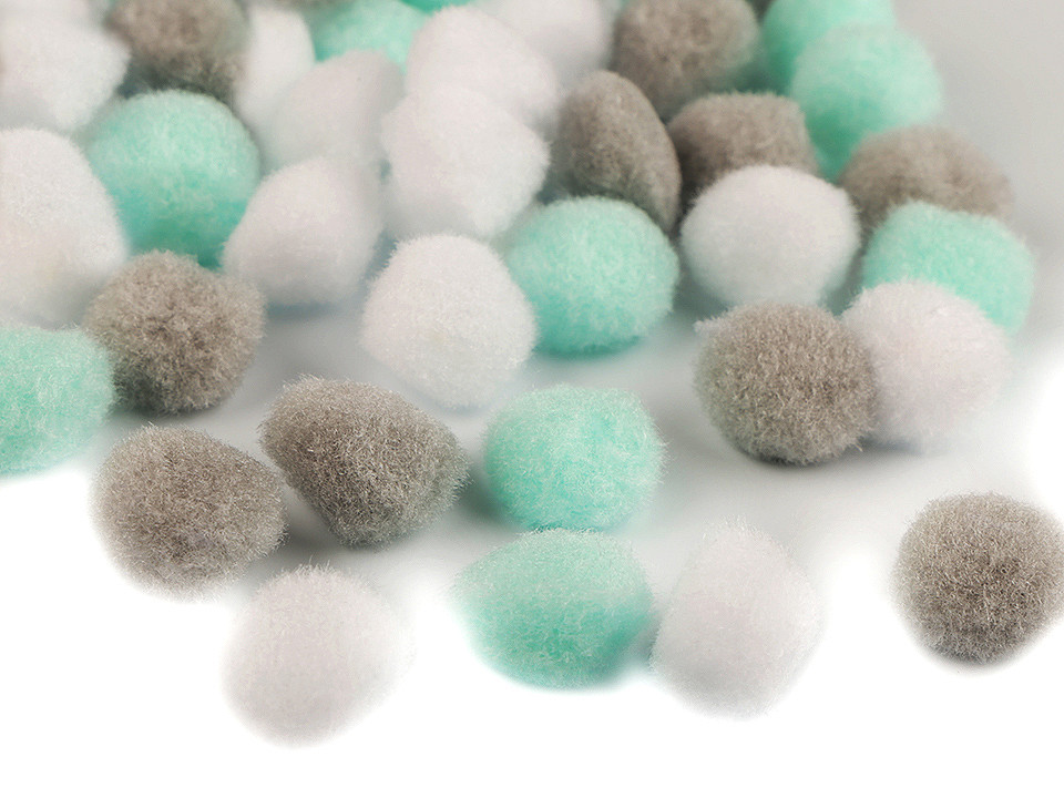Pom pom ø20 mm - Mix christmas (1 Bag)