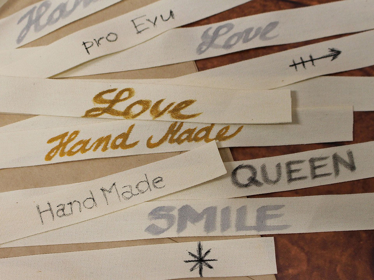 Cotton canvas ribbon width 15 mm - Ecru light (1 Meter)