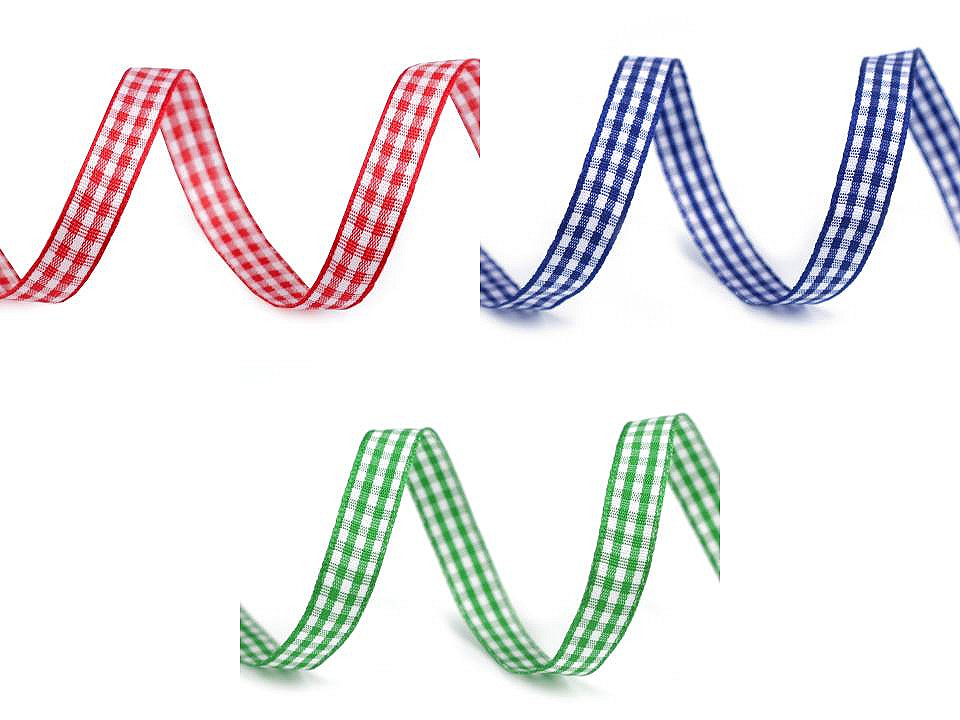 Check ribbon width 10 mm - Green (45 Meters)