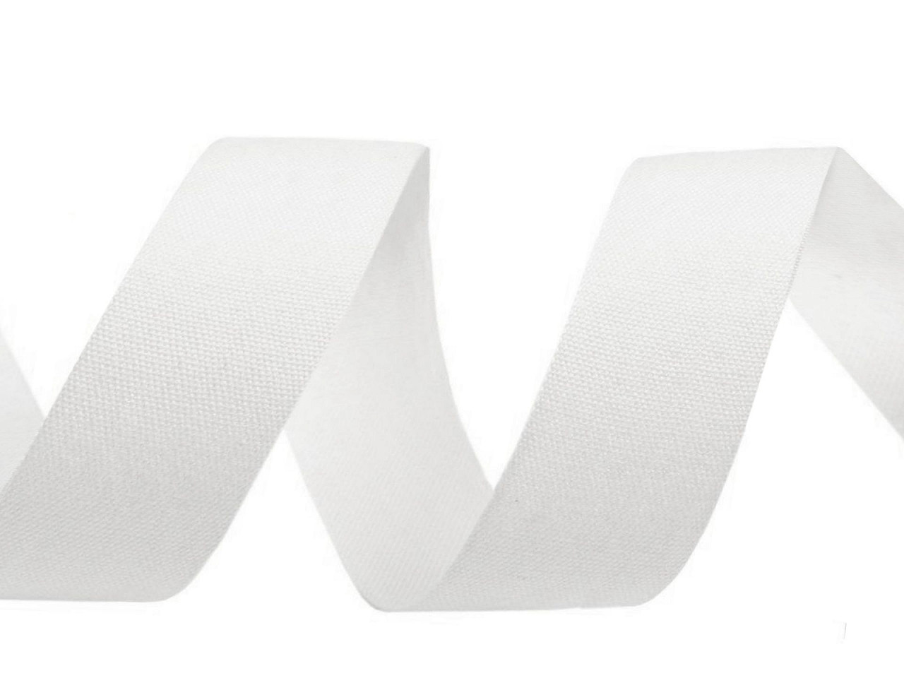 Cotton canvas ribbon width 20 mm - Ecru light (1 Meter)