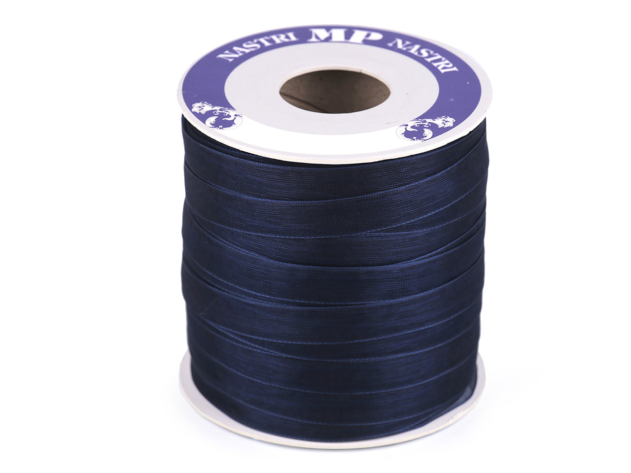 Chiffon / monofilament ribbon width 10 mm - Vanilla (100 Meters)
