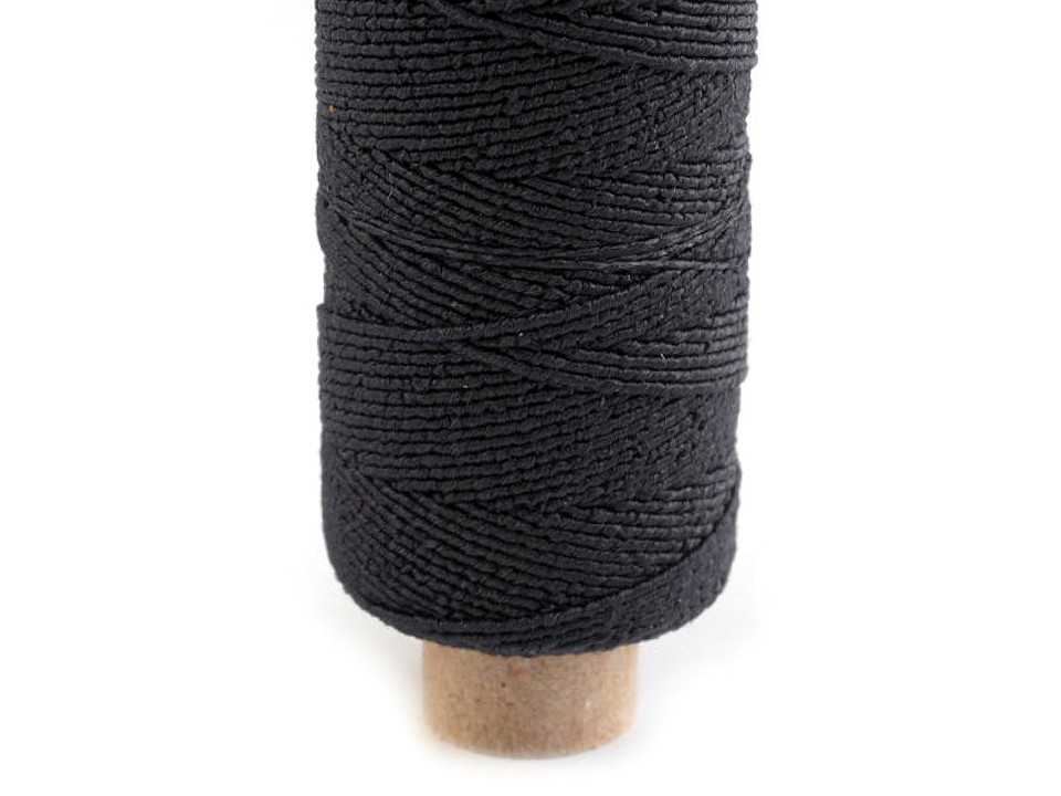 Elastic sewing thread ø1 mm; 30 m length - Beige (1 Piece)