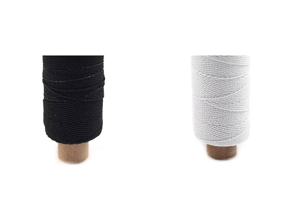 Elastic sewing thread ø1 mm; 30 m length - Beige (1 Piece)