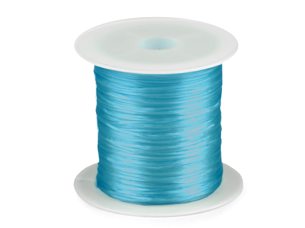 Flat elastic bead jewelry cord 1 mm - Mix (25 Pieces)
