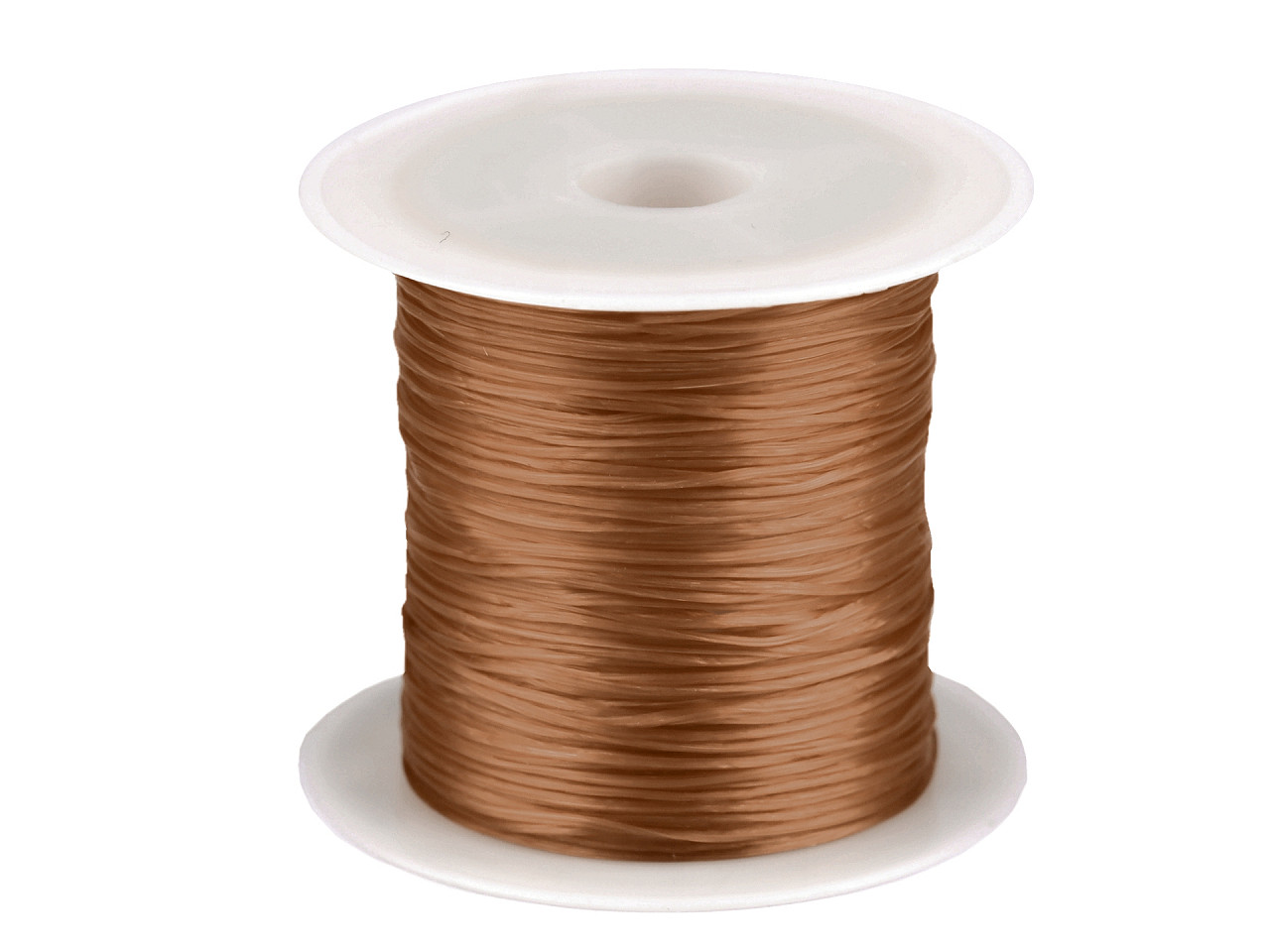 Flat elastic bead jewelry cord 1 mm - Mix (25 Pieces)