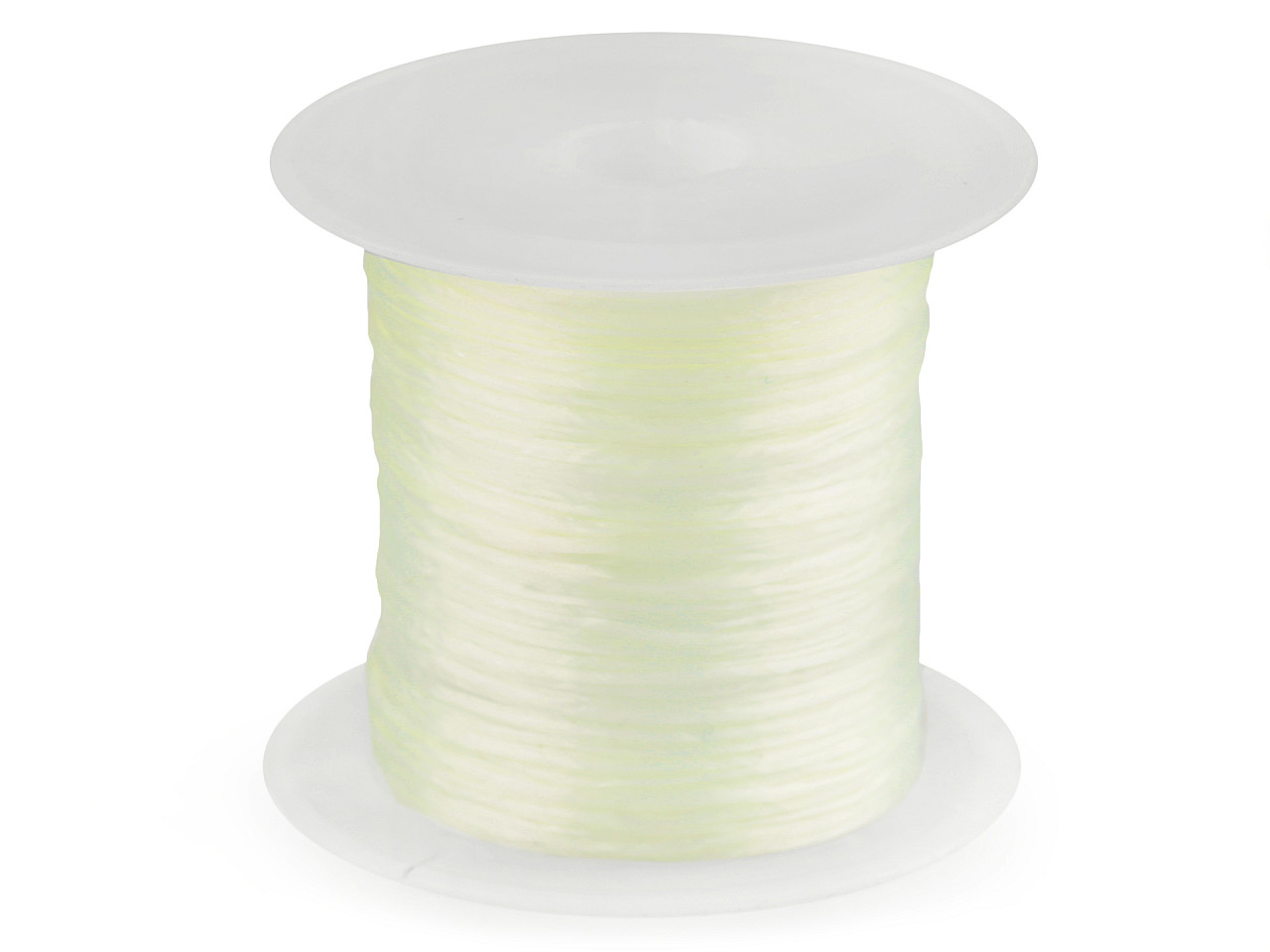 Flat elastic bead jewelry cord 1 mm - Mix (25 Pieces)