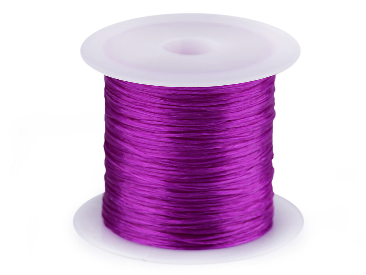 Flat elastic bead jewelry cord 1 mm - Mix (25 Pieces)