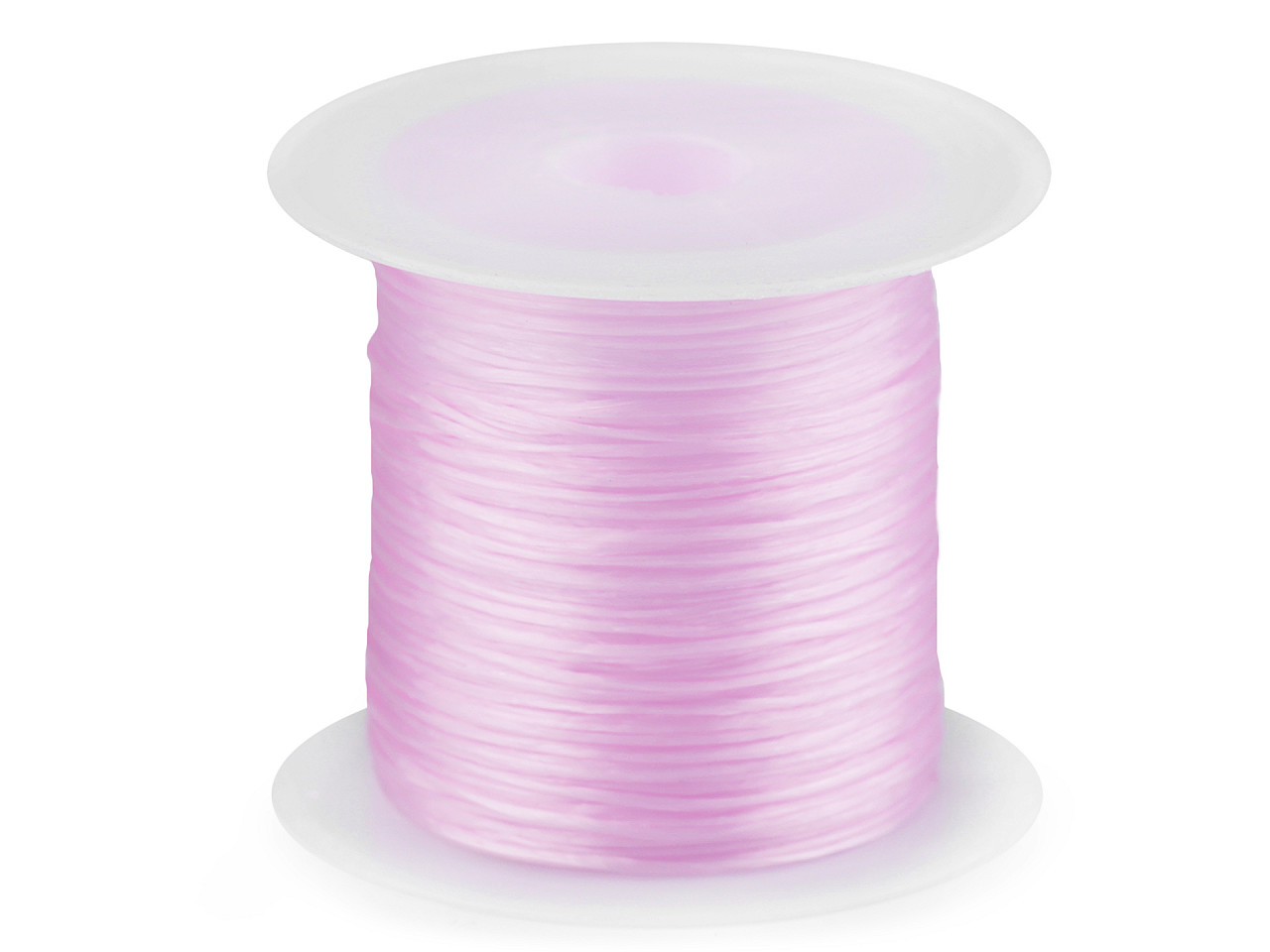 Flat elastic bead jewelry cord 1 mm - Mix (25 Pieces)