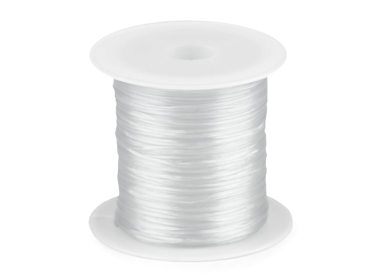Flat elastic bead jewelry cord 1 mm - Mix (25 Pieces)