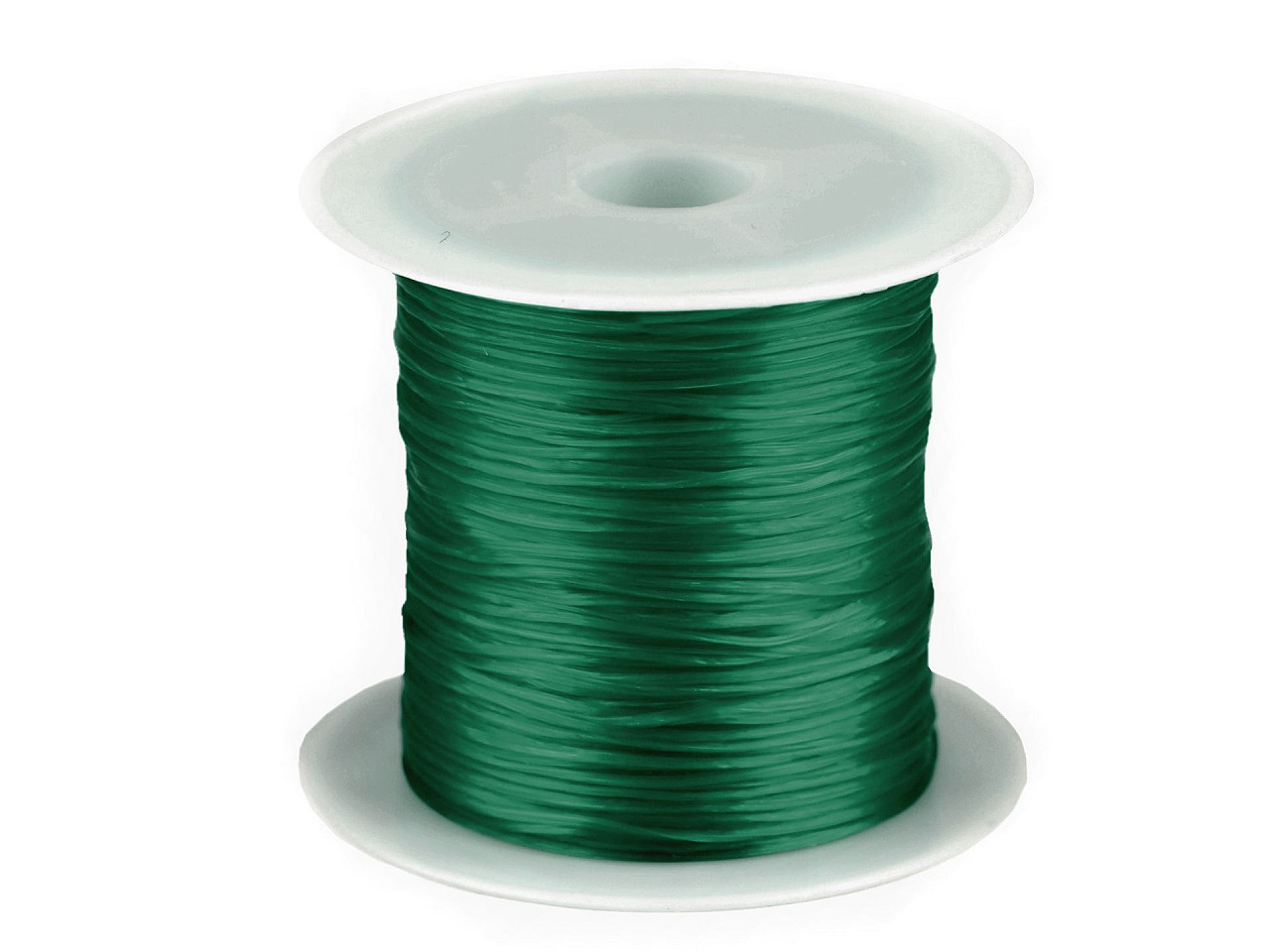 Flat elastic bead jewelry cord 1 mm - Mix (25 Pieces)