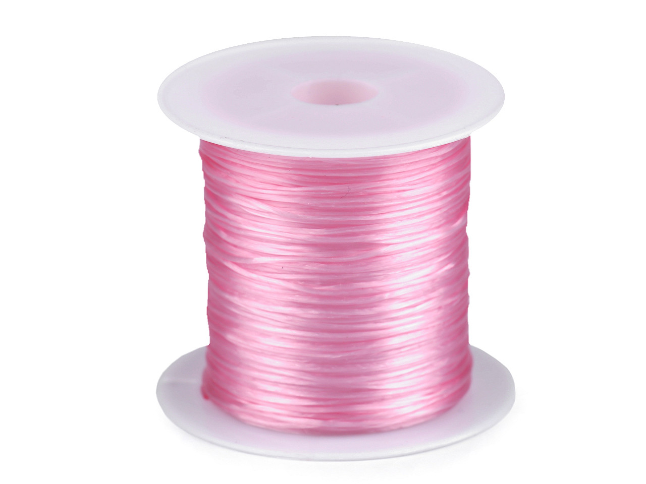 Flat elastic bead jewelry cord 1 mm - Mix (25 Pieces)
