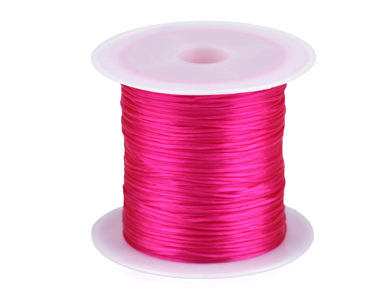 Flat elastic bead jewelry cord 1 mm - Mix (25 Pieces)