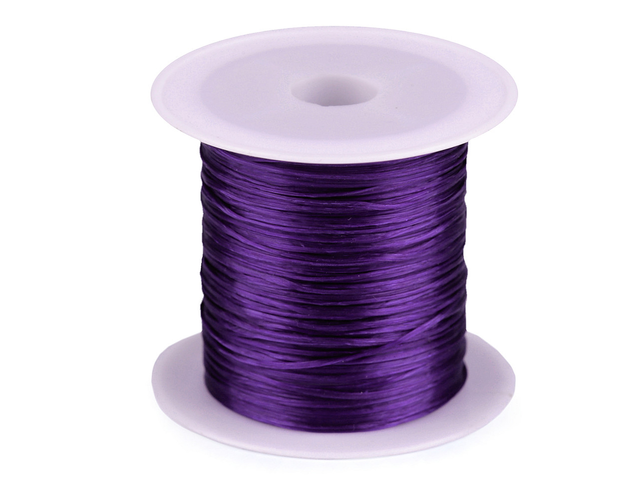 Flat elastic bead jewelry cord 1 mm - Mix (25 Pieces)