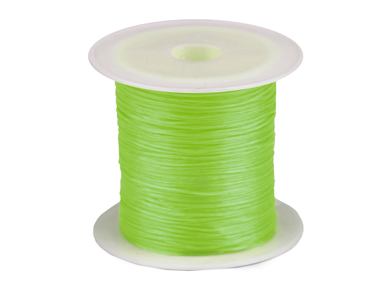 Flat elastic bead jewelry cord 1 mm - Mix (25 Pieces)