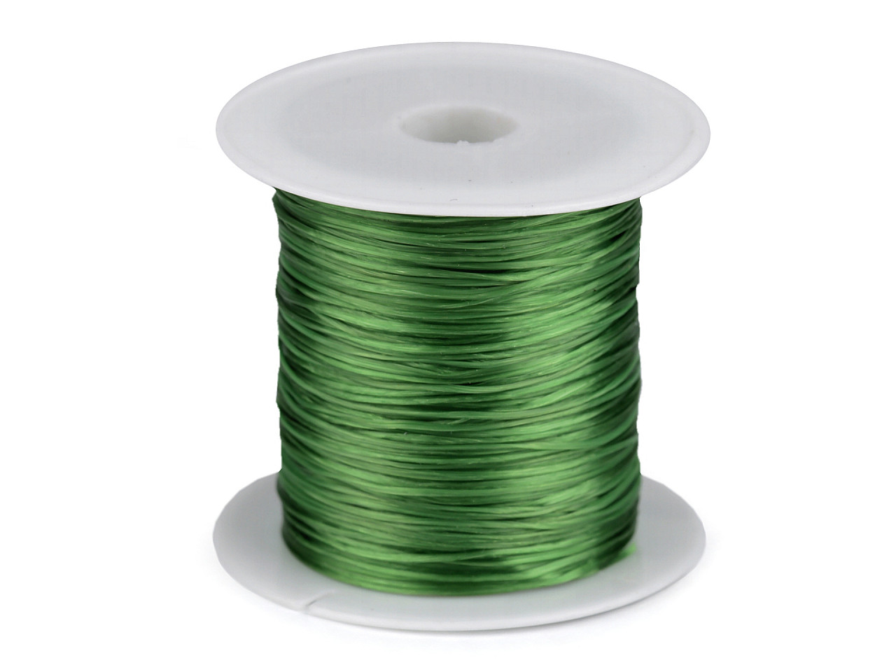 Flat elastic bead jewelry cord 1 mm - Mix (25 Pieces)