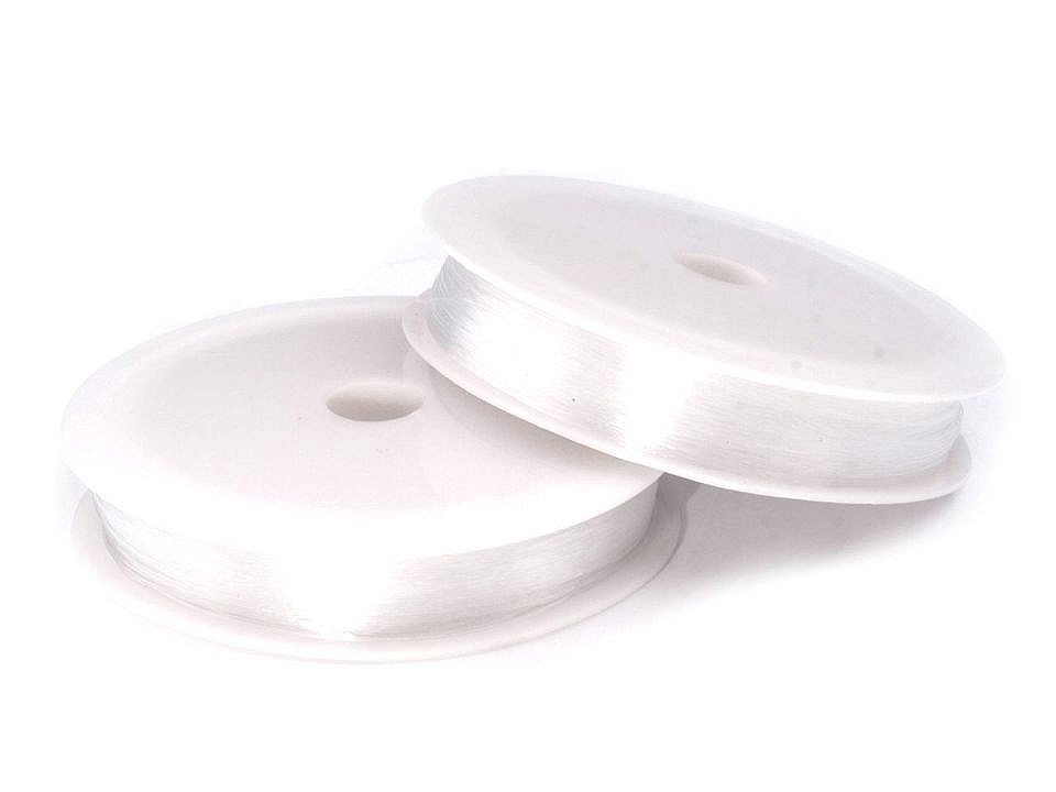 Clear / invisible nylon thread ø0.25 mm - Transparent (1 Piece)