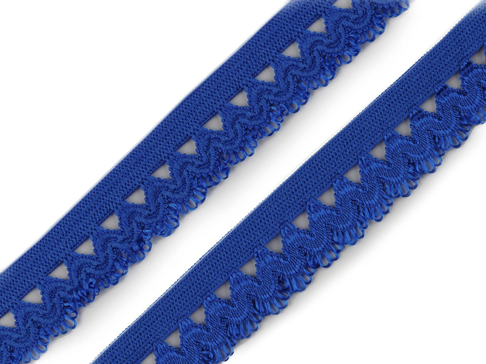 Decorative elastic width 15 mm - Pink (25 Meters)