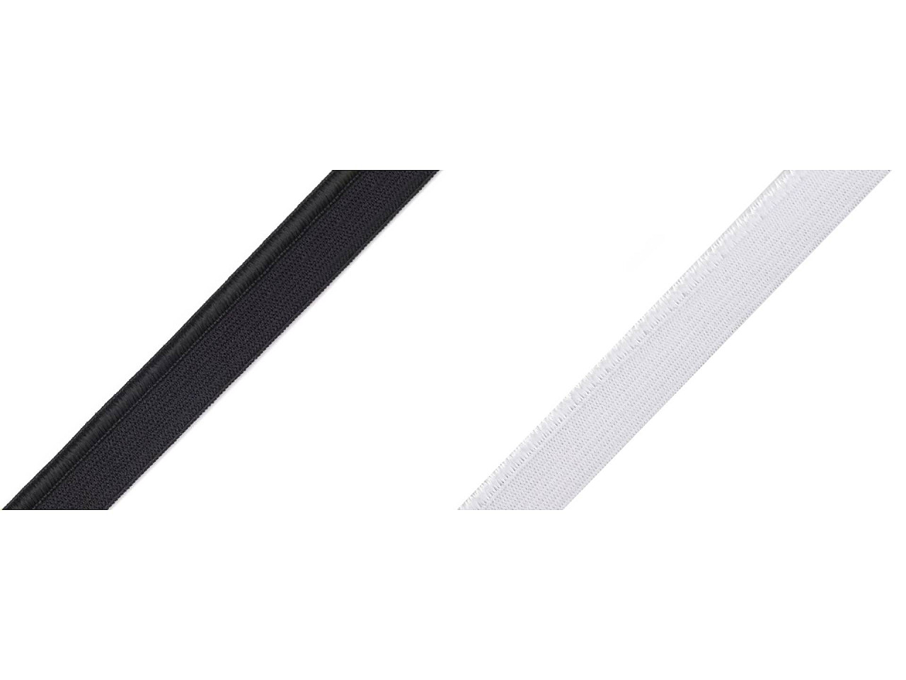 Elastic stretch piping width 11 mm - Azure blue (25 Meters)