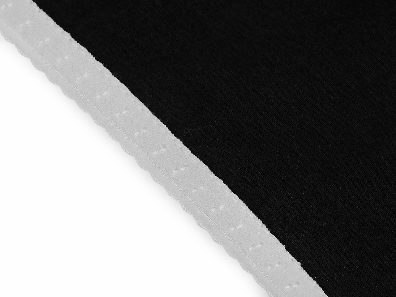 Decorative elastic width 10 mm - Sage green, light (18 Meters)