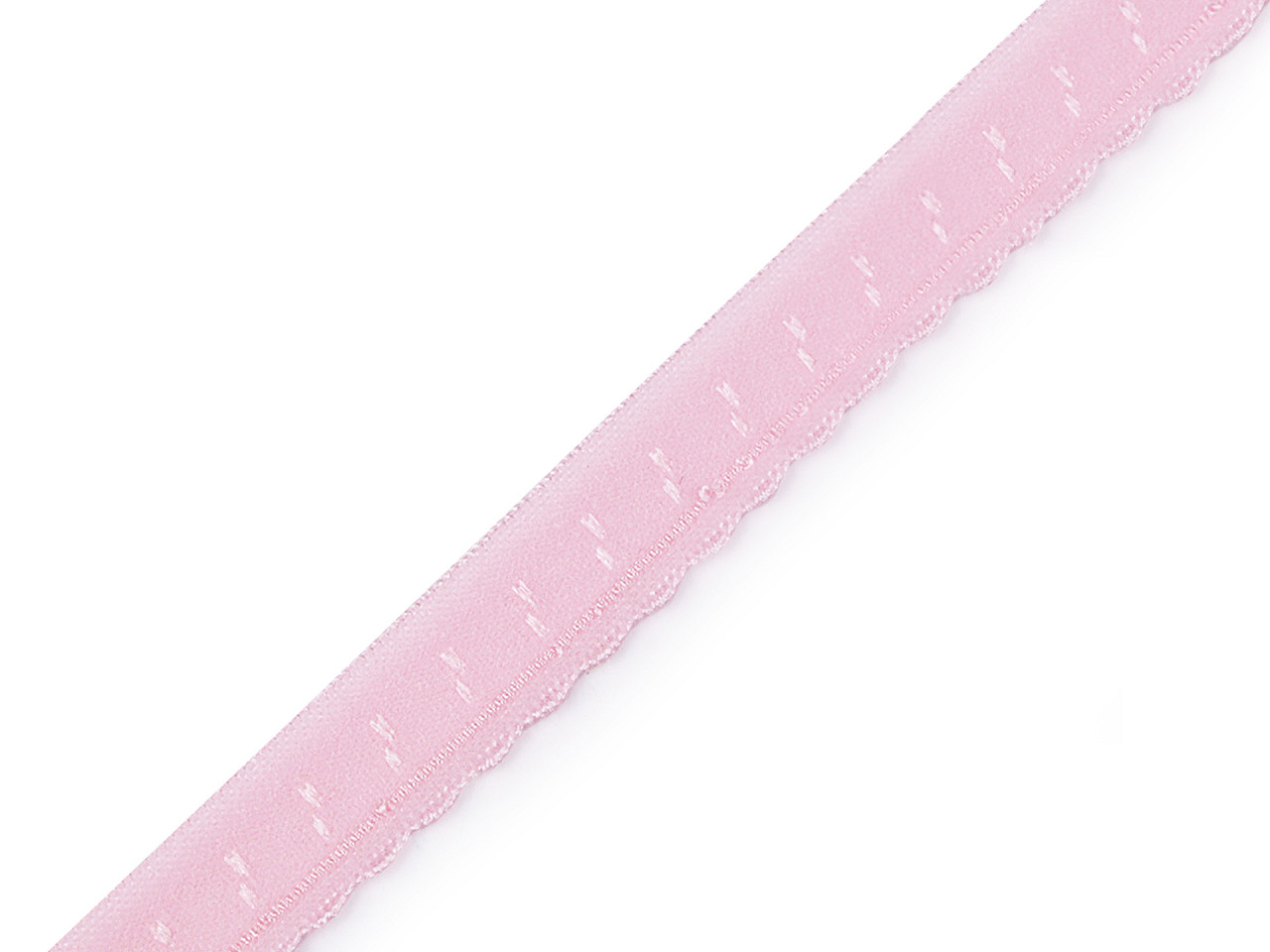 Decorative elastic width 10 mm - Sage green, light (18 Meters)