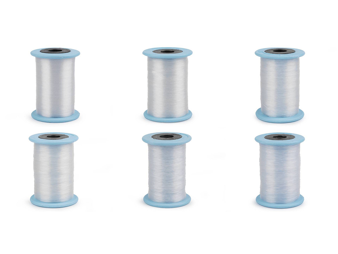 Clear / invisible firm nylon thread  ø0.2; 0.3; 0.4; 0.5; 0.6 and 0.8 mm - Transparent (1 Coil)