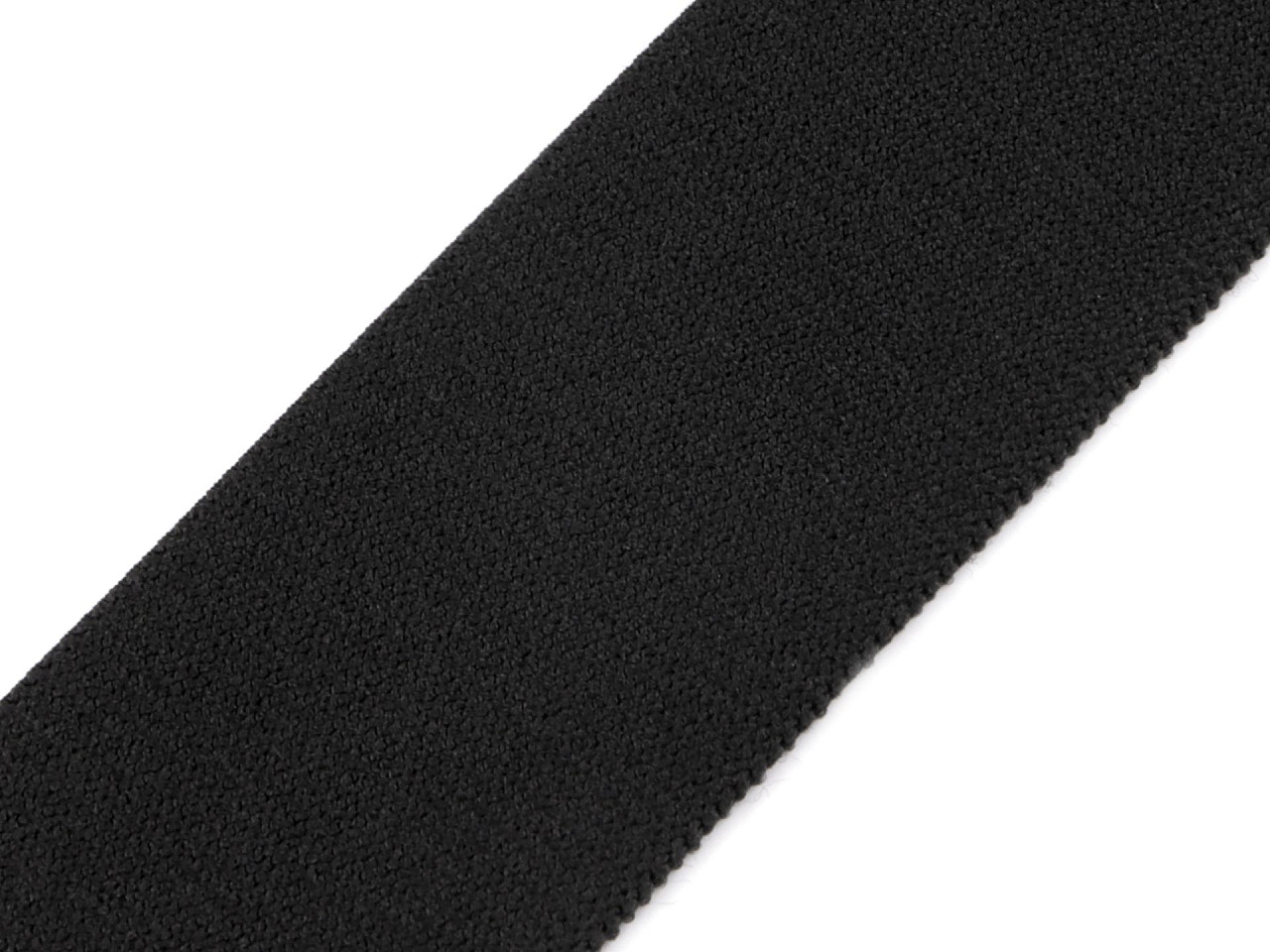 Elastic extra strong width 50 mm - Black (1 Meter)