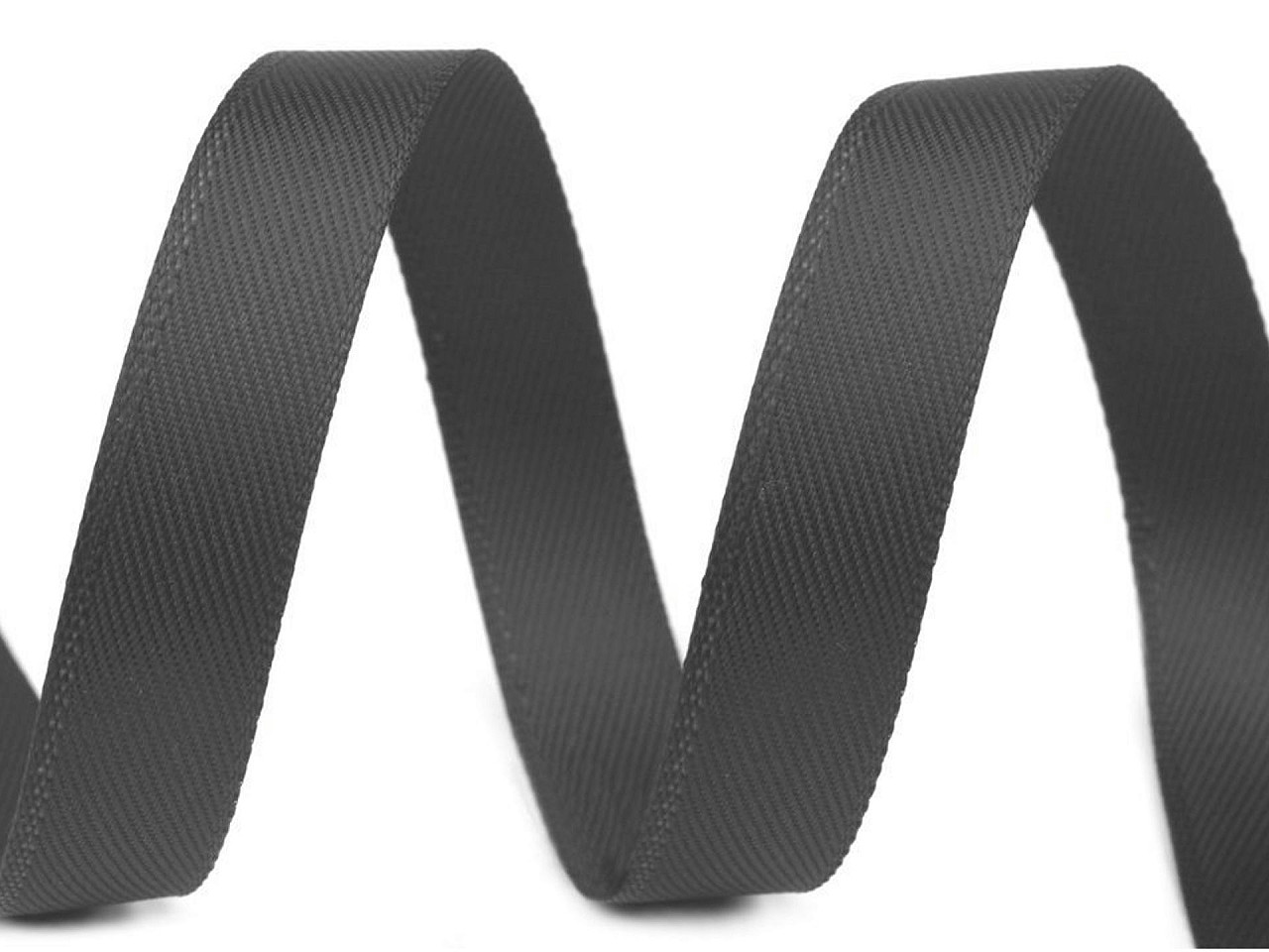 Trouser tape width 14 mm - Black (25 Meters)