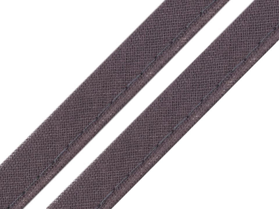 Cotton insertion piping width 12 mm - Darkbeige (50 Meters)