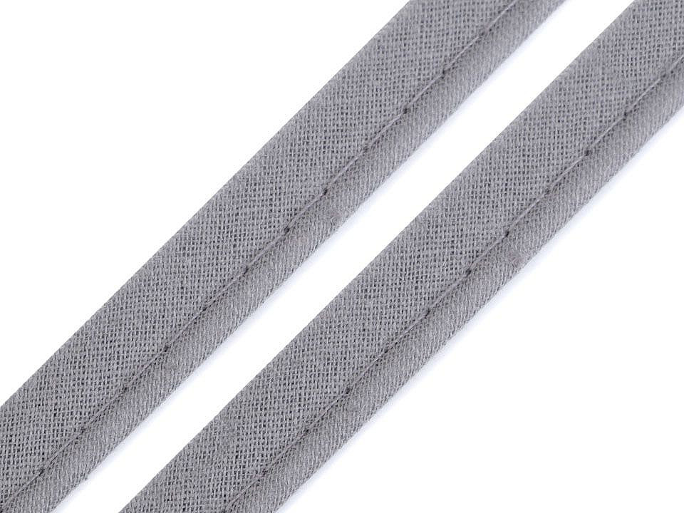 Cotton insertion piping width 12 mm - Darkbeige (50 Meters)