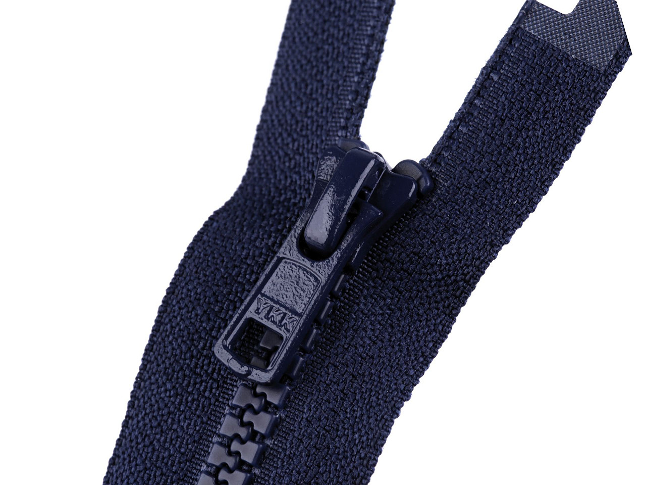 Plastic zipper ykk no 5,  length 90 cm, jacket - Cream (1 Piece)