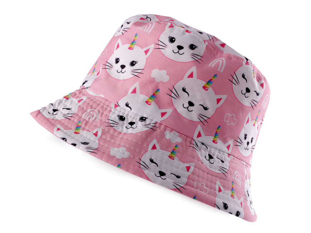 Children's / girls' summer hat - Lightbeige (1 Piece)