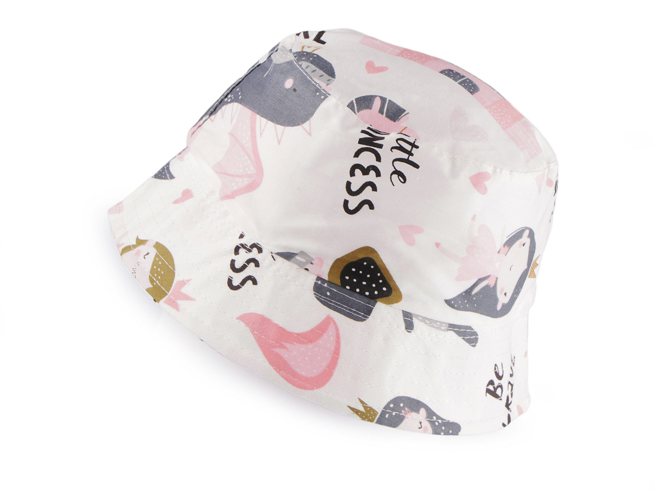 Children's / girls' summer hat - Lightbeige (1 Piece)