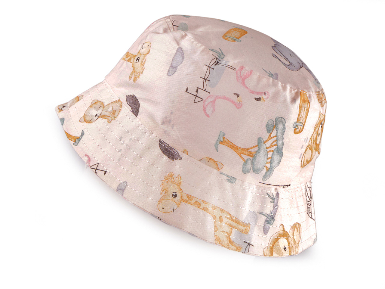 Children's / girls' summer hat - Lightbeige (1 Piece)