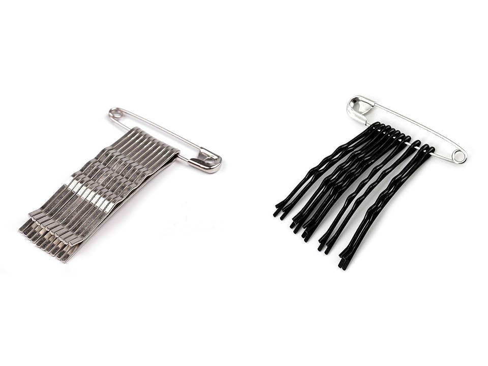 Bobby pins - Black (50 Bunches)