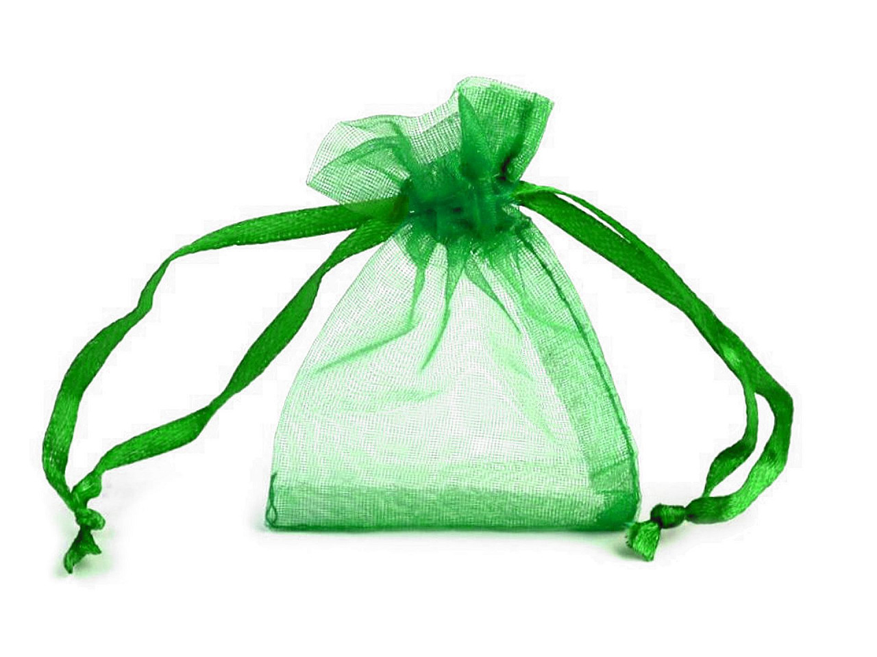 Organza gift bag 4.5x7 cm - Bordeaux (10 Pieces)