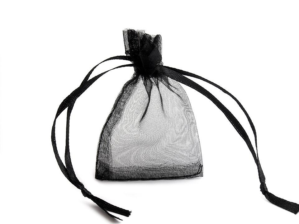Organza gift bag 4.5x7 cm - Bordeaux (10 Pieces)