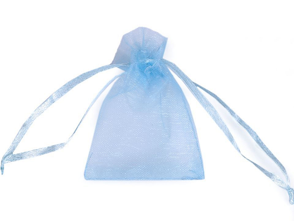 Organza gift bag 4.5x7 cm - Bordeaux (10 Pieces)