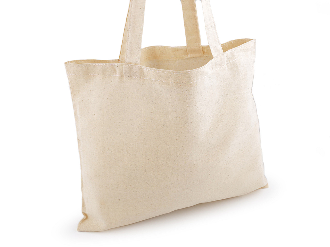 Canvas tote bag for decorating diy 34x39 cm - Ecru light (1 Piece)