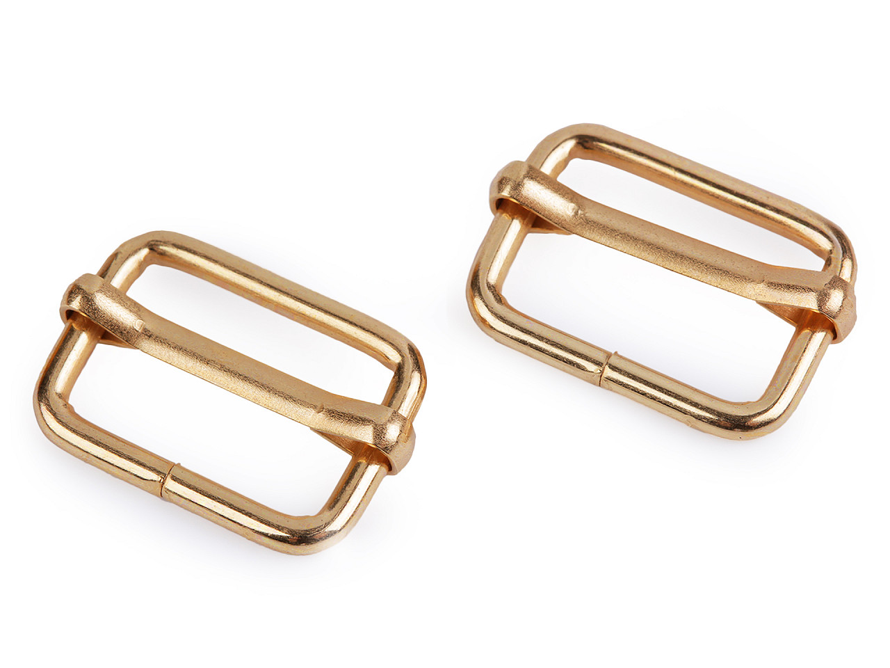 Adjustable slide buckle width 20 mm for webbing - Black nickel (100 Pieces)