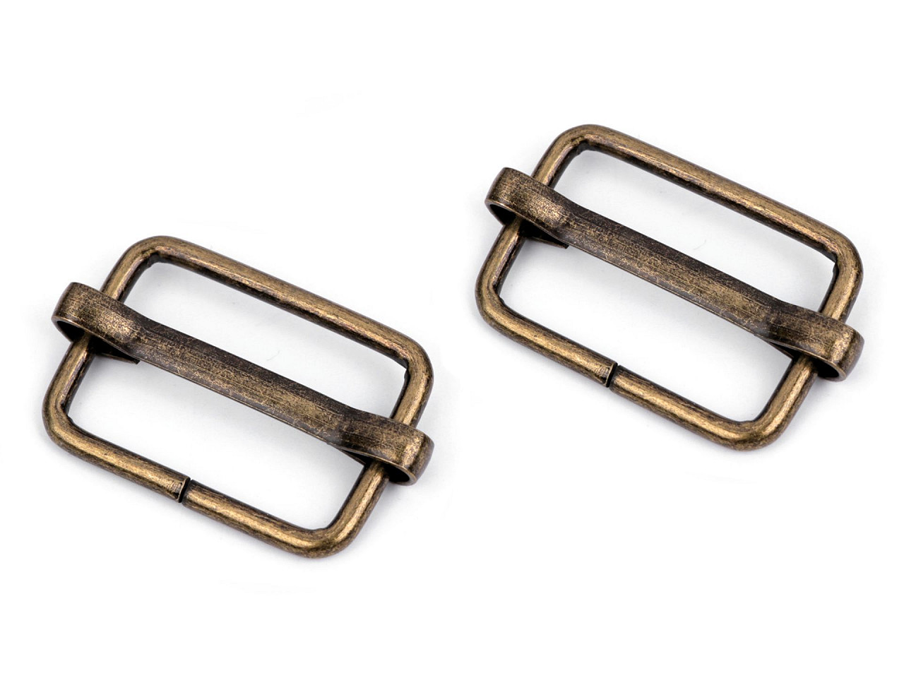 Adjustable slide buckle width 20 mm for webbing - Black nickel (100 Pieces)