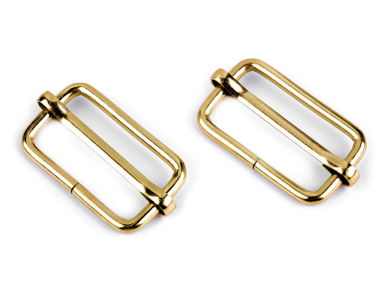 Adjustable slide buckle width 25 mm for webbing - Nickel (100 Pieces)