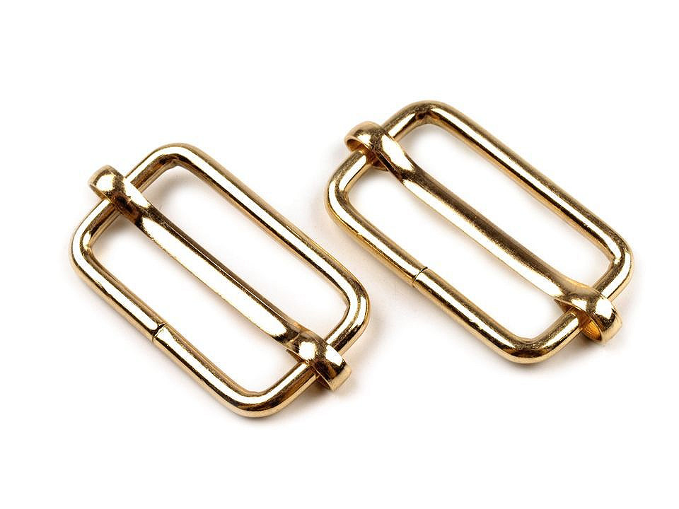 Adjustable slide buckle width 25 mm for webbing - Nickel (100 Pieces)