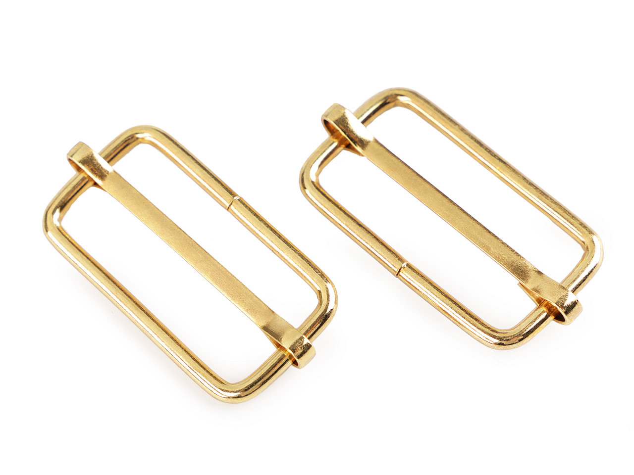 Adjustable slide buckle width 33 mm for webbing - Nickel (100 Pieces)