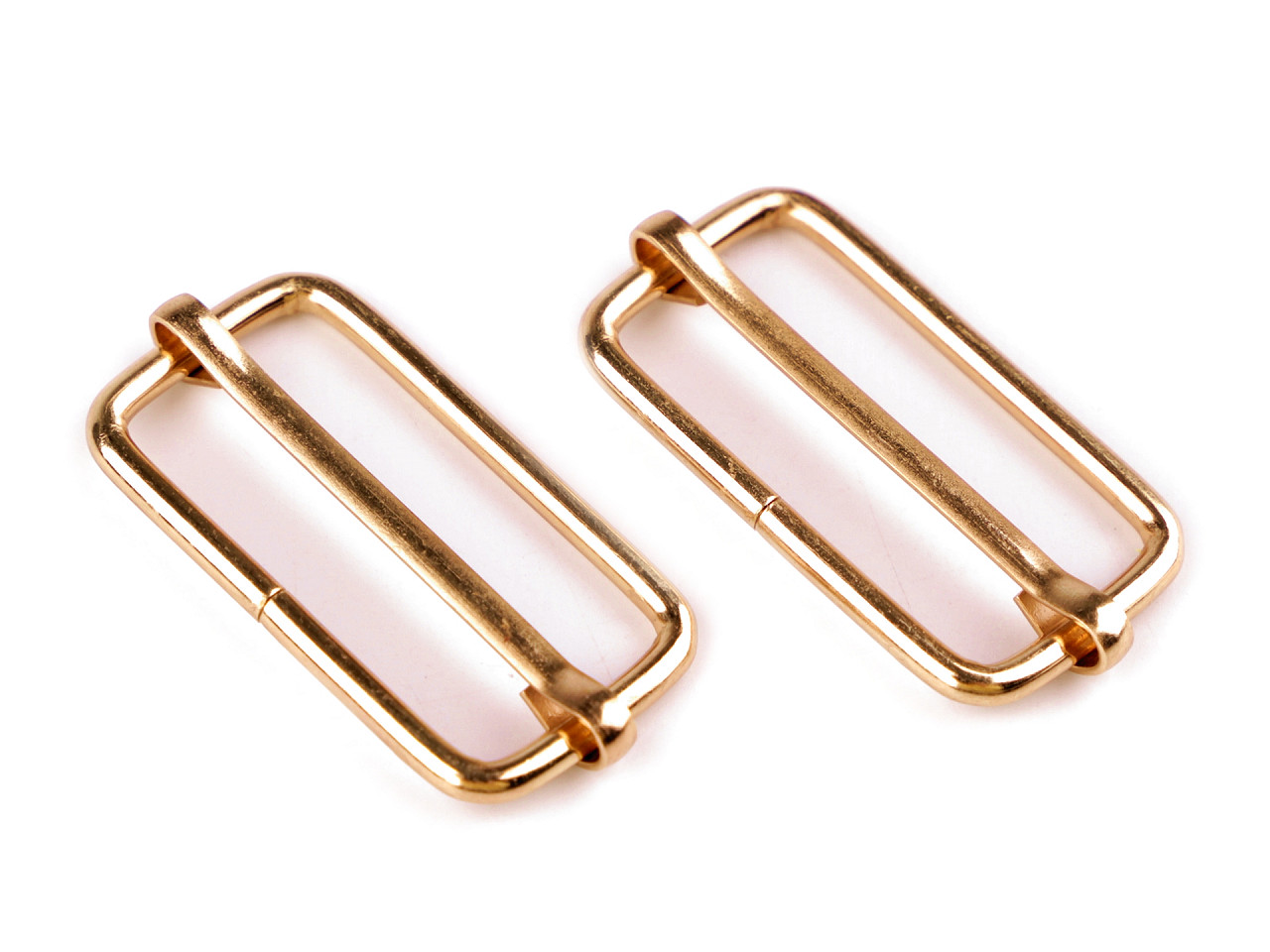 Adjustable slide buckle width 33 mm for webbing - Nickel (100 Pieces)