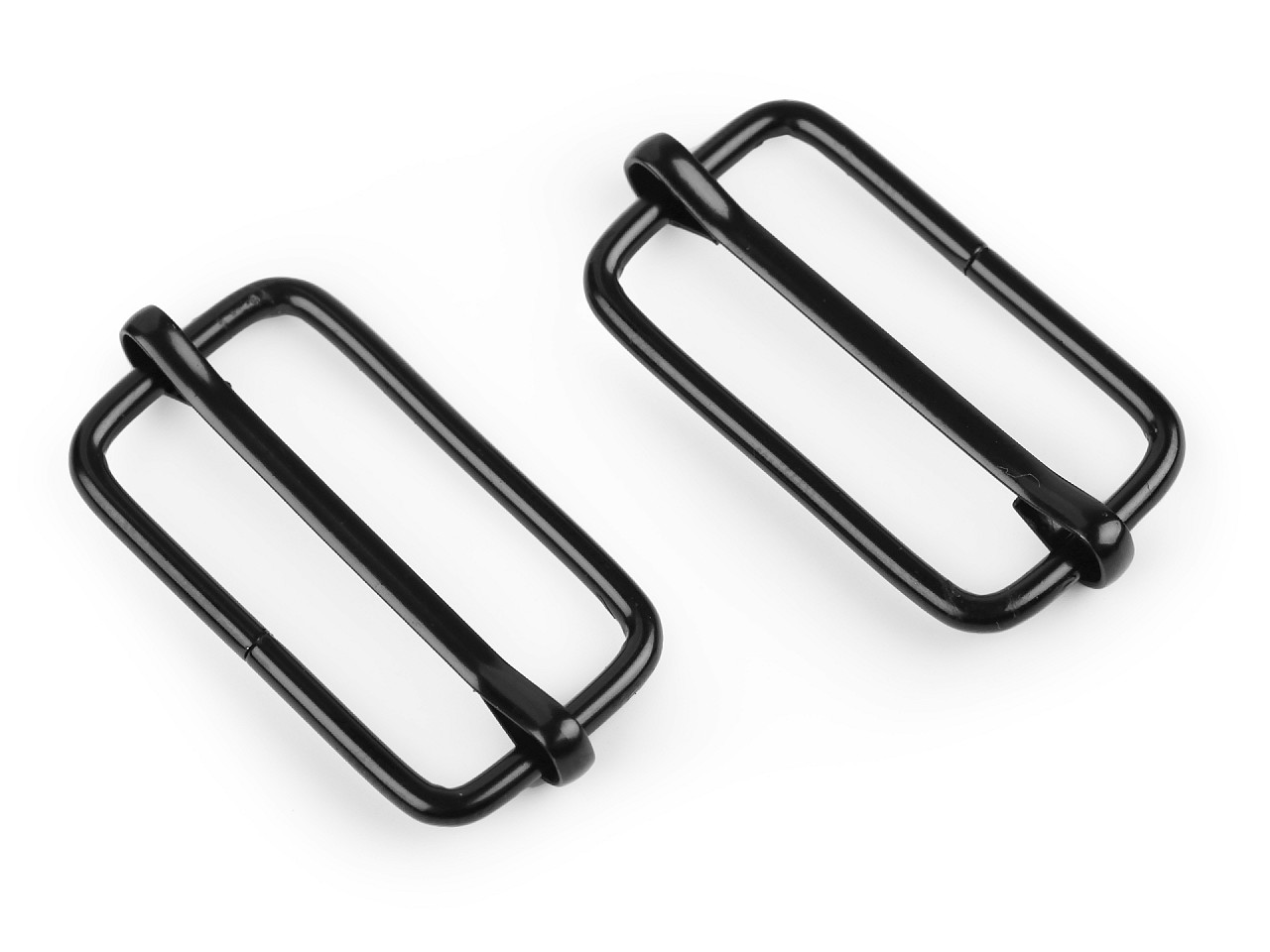 Adjustable slide buckle width 33 mm for webbing - Nickel (100 Pieces)